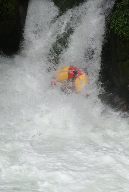 About Covered in water