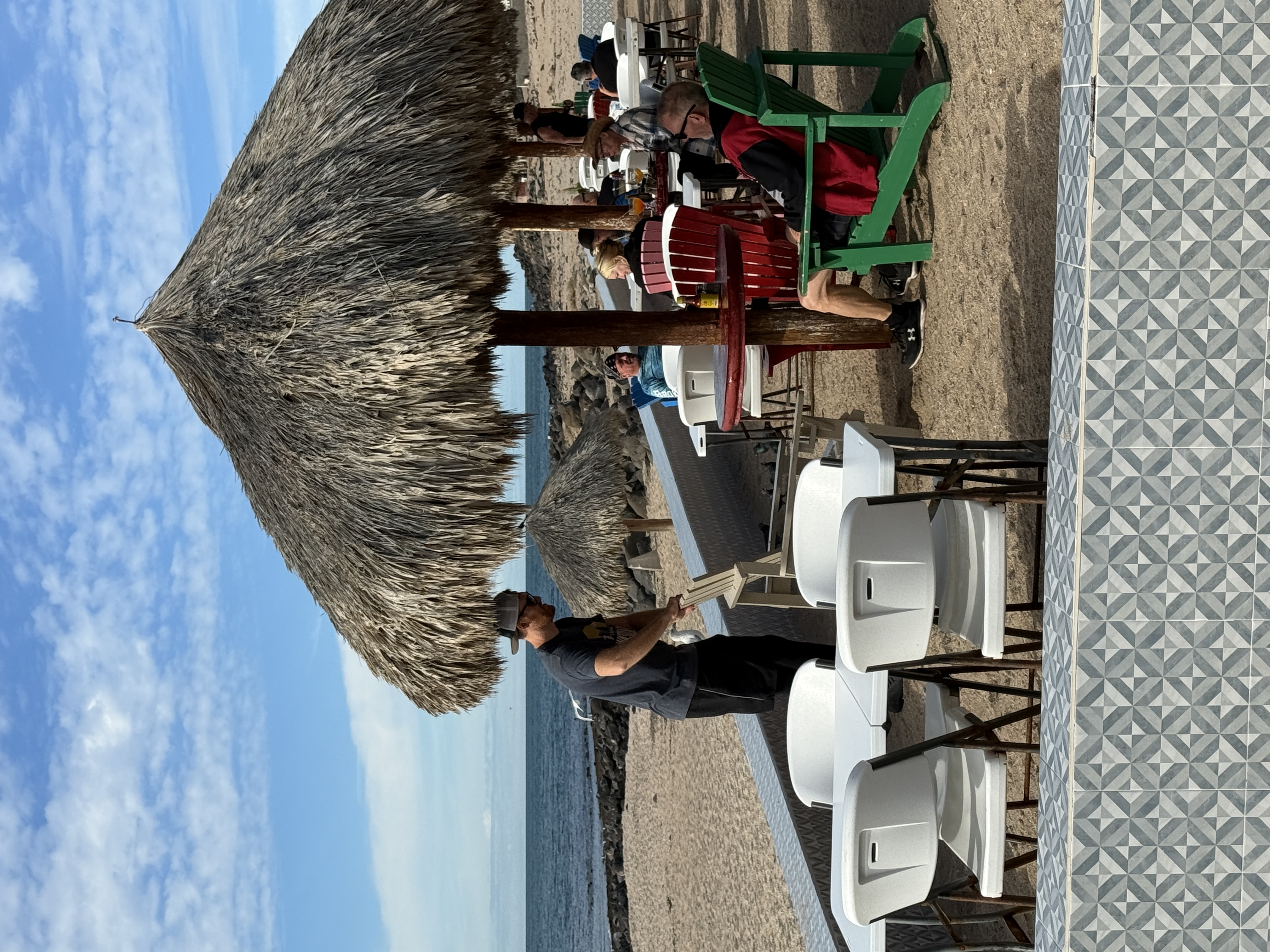 Roar Retreat in Puerto Penasco — palapas on the beach